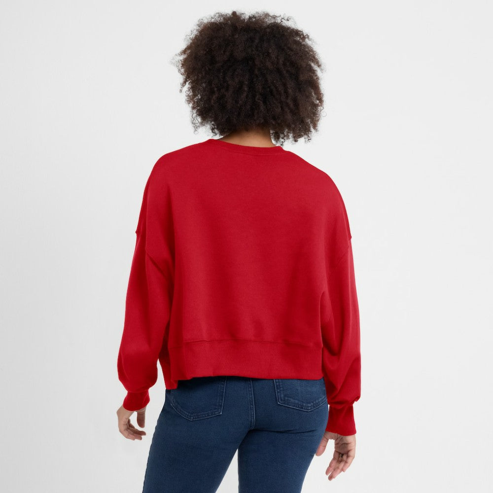 MLB Texas Rangers Nike Women's Oversized High Hip Pullover Sweatshirt