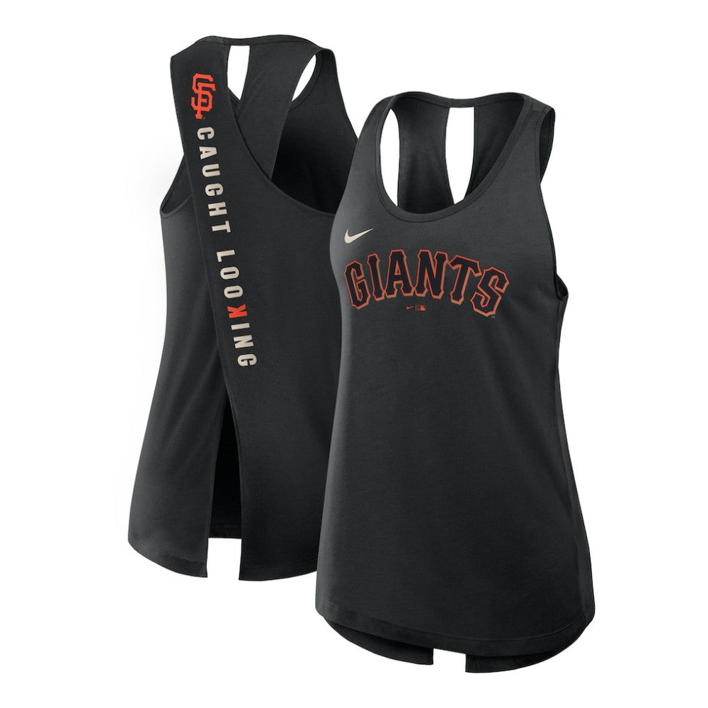 MLB San Francisco Giants Nike Open-Back Crisscross Dri-FIT Tank Top