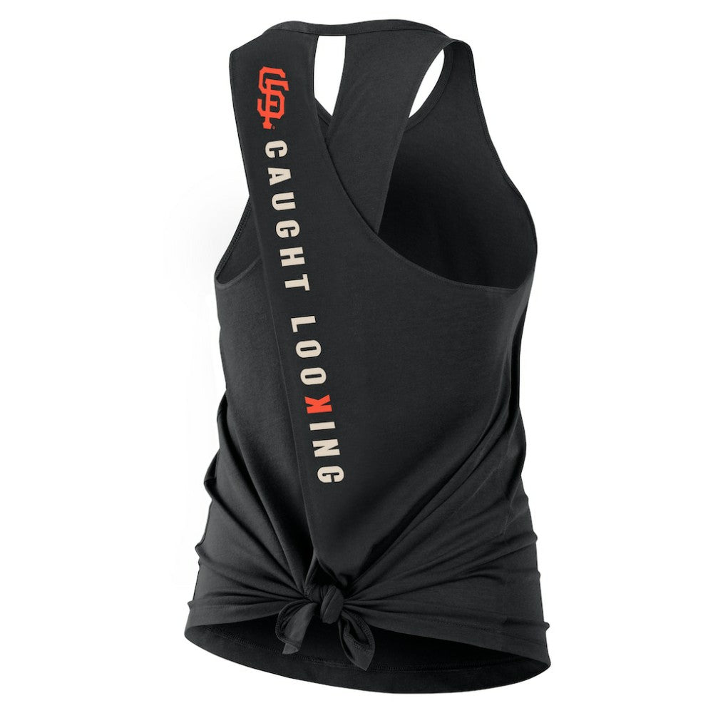 MLB San Francisco Giants Nike Open-Back Crisscross Dri-FIT Tank Top