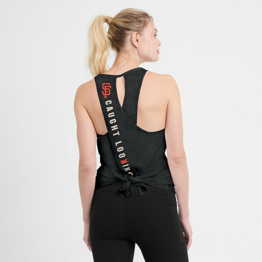MLB San Francisco Giants Nike Open-Back Crisscross Dri-FIT Tank Top