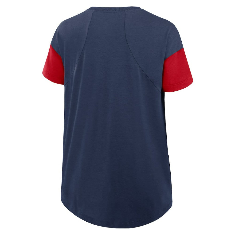 MLB Atlanta Braves Nike Women's Flowy Fashion Tri-Blend Dri-FIT T-Shirt