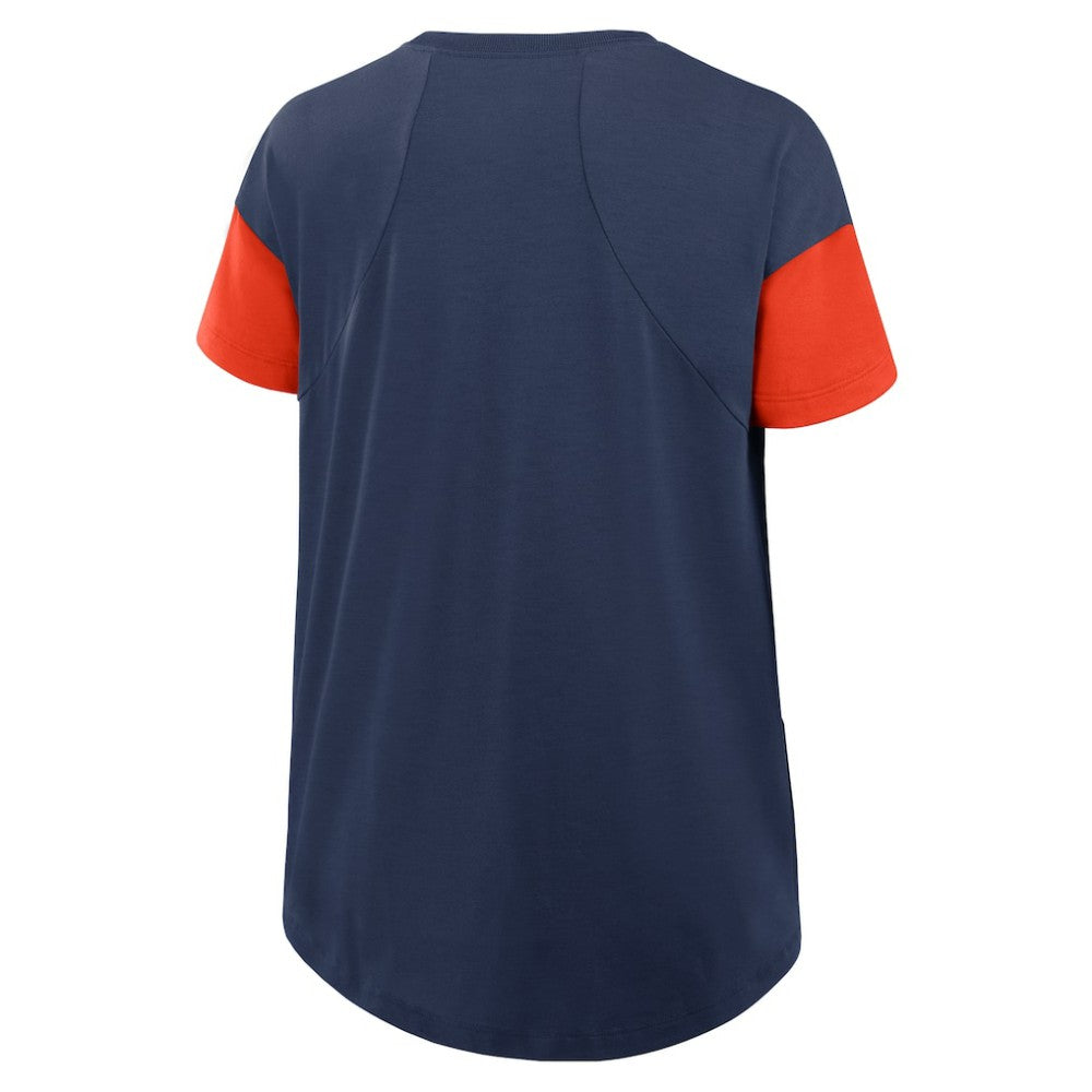 MLB Houston Astros Nike Women's Flowy Fashion Tri-Blend Dri-FIT T-Shirt