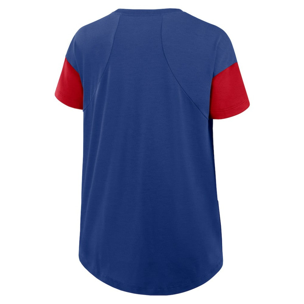MLB Texas Rangers Nike Women's Flowy Fashion Tri-Blend Dri-FIT T-Shirt