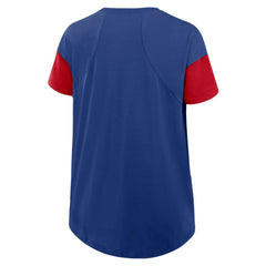 MLB Texas Rangers Nike Women's Flowy Fashion Tri-Blend Dri-FIT T-Shirt