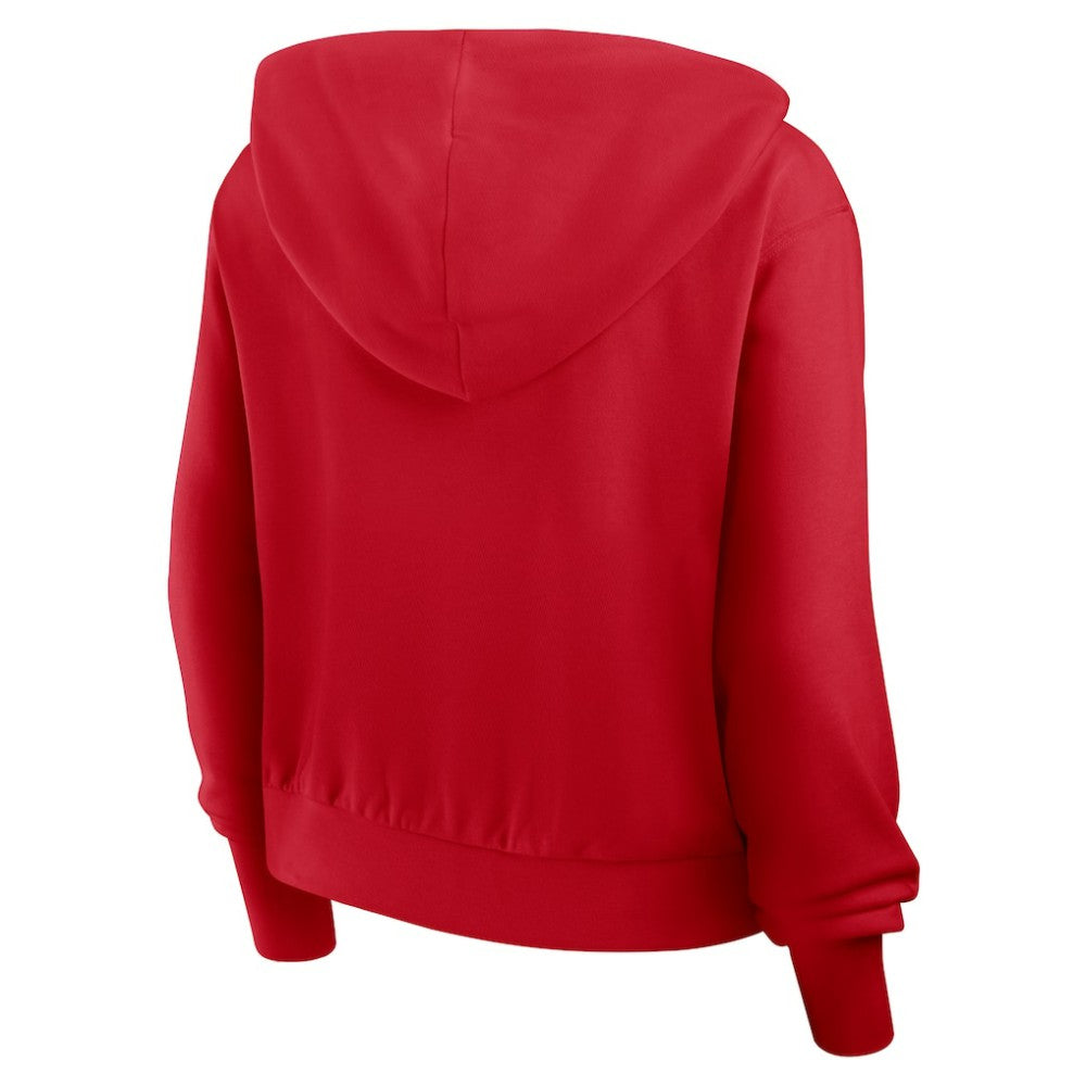 MLB Philadelphia Phillies Nike Women's Cropped Chill Full-Zip Hoodie