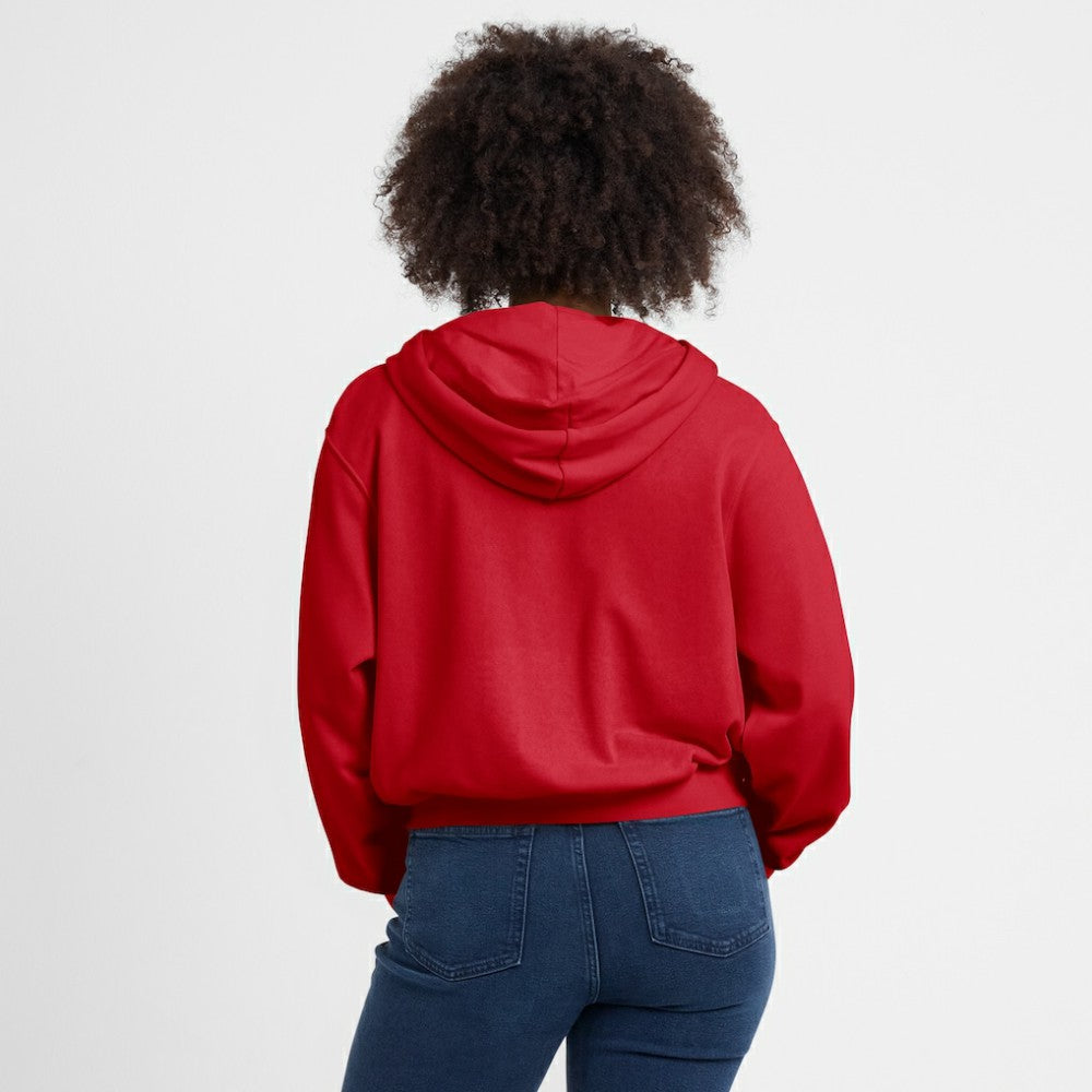 MLB Philadelphia Phillies Nike Women's Cropped Chill Full-Zip Hoodie