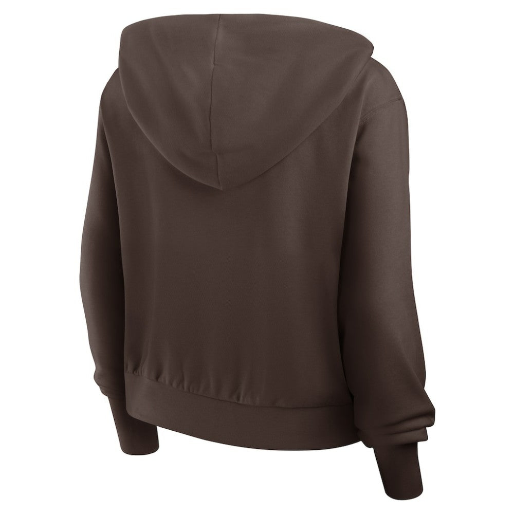 MLB San Diego Padres Nike Women's Cropped Chill Full-Zip Hoodie