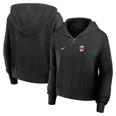 MLB San Francisco Giants Nike Women's Cropped Chill Full-Zip Hoodie
