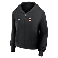 MLB San Francisco Giants Nike Women's Cropped Chill Full-Zip Hoodie