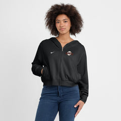 MLB San Francisco Giants Nike Women's Cropped Chill Full-Zip Hoodie