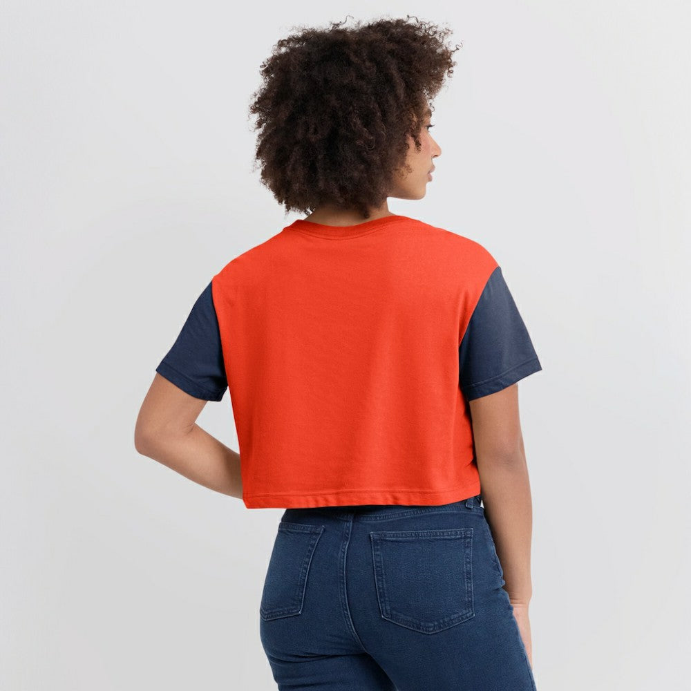MLB Houston Astros Nike Women's Script Dri-FIT Cropped T-Shirt