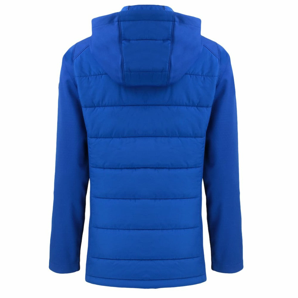 MLB Los Angeles Dodgers Cutter & Buck Women's  Evoke Hybrid Eco Softshell Recycled Full-Zip Hoodie Jacket