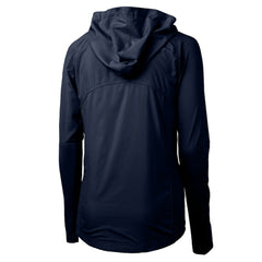MLB Seattle Mariners Cutter & Buck Women's  Adapt Eco Knit Hybrid Recycled Full-Zip Hoodie