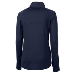 MLB Chicago Cubs Cutter & Buck Women's Cooperstown Collection DryTec Adapt Eco Knit Stretch Recycled Raglan Half-Zip Top