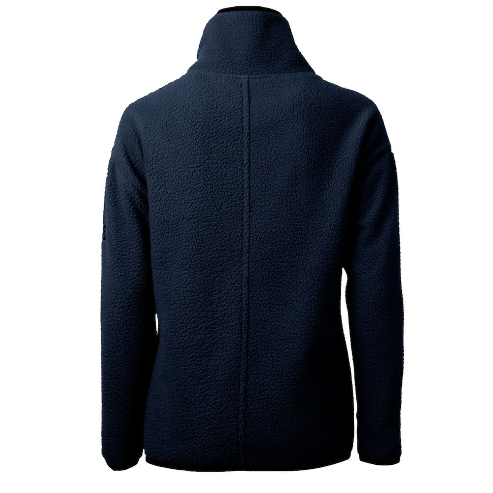 MLB Chicago Cubs Cutter & Buck Women's Cooperstown Collection Cascade Eco Sherpa Fleece Half-Zip Pullover Jacket