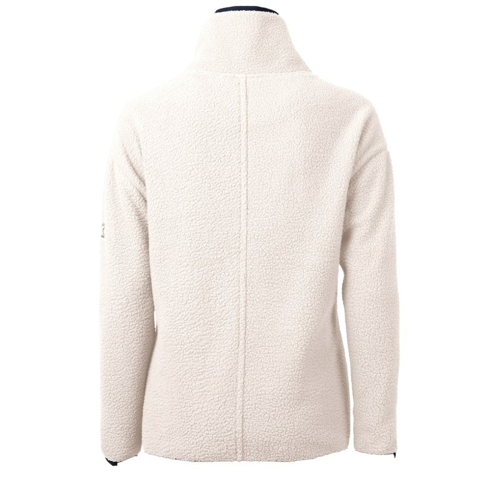 MLB Chicago Cubs Cutter & Buck Women's Cooperstown Collection Cascade Eco Sherpa Fleece Half-Zip Pullover Jacket