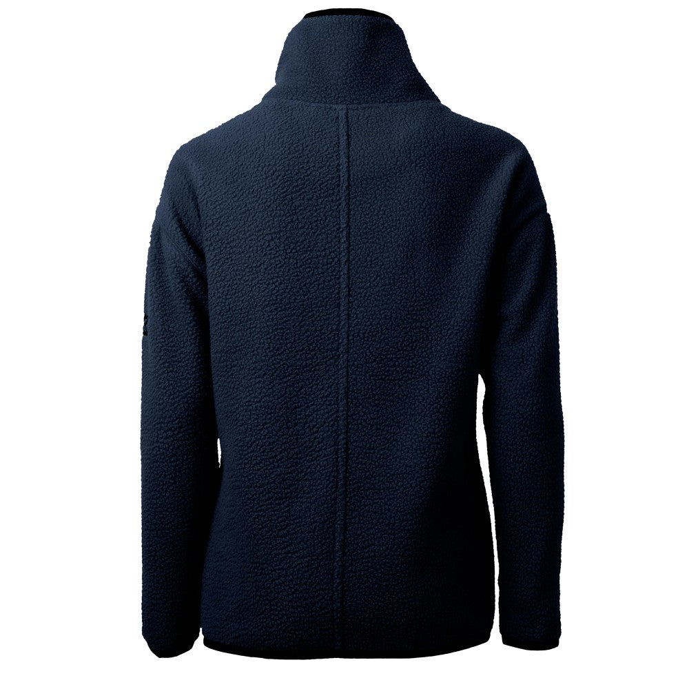 MLB Los Angeles Dodgers Cutter & Buck Women's  Cascade Eco Sherpa Fleece Half-Zip Pullover Jacket