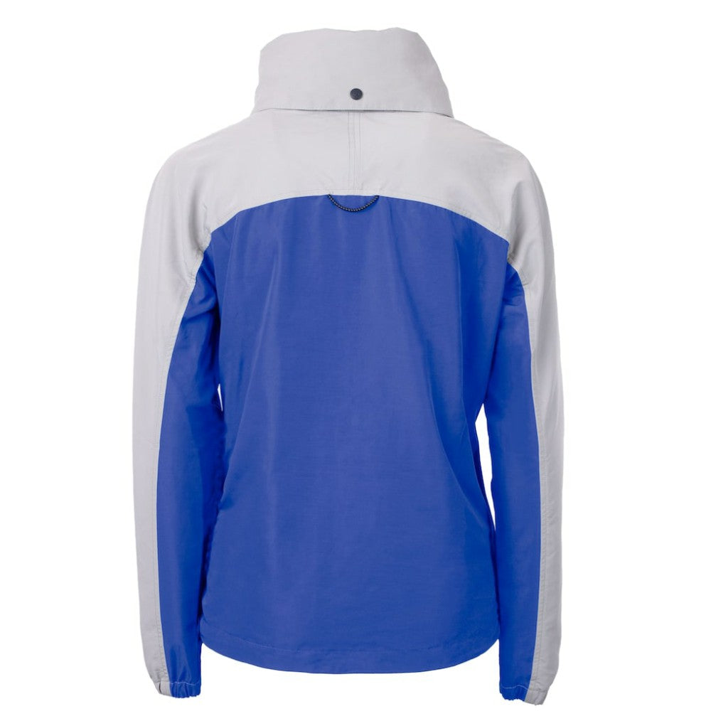 MLB Los Angeles Dodgers Cutter & Buck Women's  Charter Eco Recycled Half-Zip Anorak Jacket
