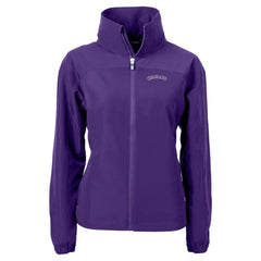 MLB Colorado Rockies Cutter & Buck Women's Charter Eco Recycled Full-Zip Jacket