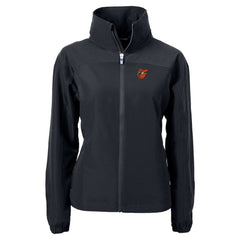 MLB Baltimore Orioles Cutter & Buck Women's  Charter Eco Recycled Full-Zip Jacket