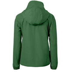 MLB Athletics Cutter & Buck Women's Charter Eco Recycled Full-Zip Jacket