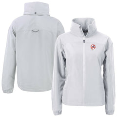 MLB New York Yankees Cutter & Buck Women's Cooperstown Collection Charter Eco Recycled Full-Zip Jacket