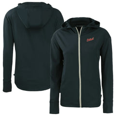 MLB Detroit Tigers Cutter & Buck Women's  Daybreak Eco Recycled Full-Zip Hoodie Jacket