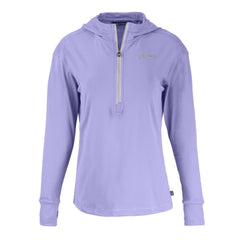 MLB Colorado Rockies Cutter & Buck Women's Daybreak Eco Recycled Half-Zip Hoodie