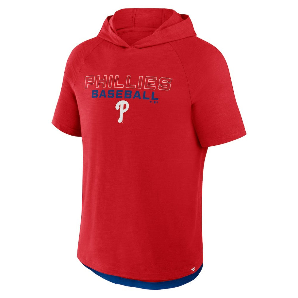 MLB Philadelphia Phillies Fanatics Clubhouse Optimal Play Raglan Hoodie T-Shirt