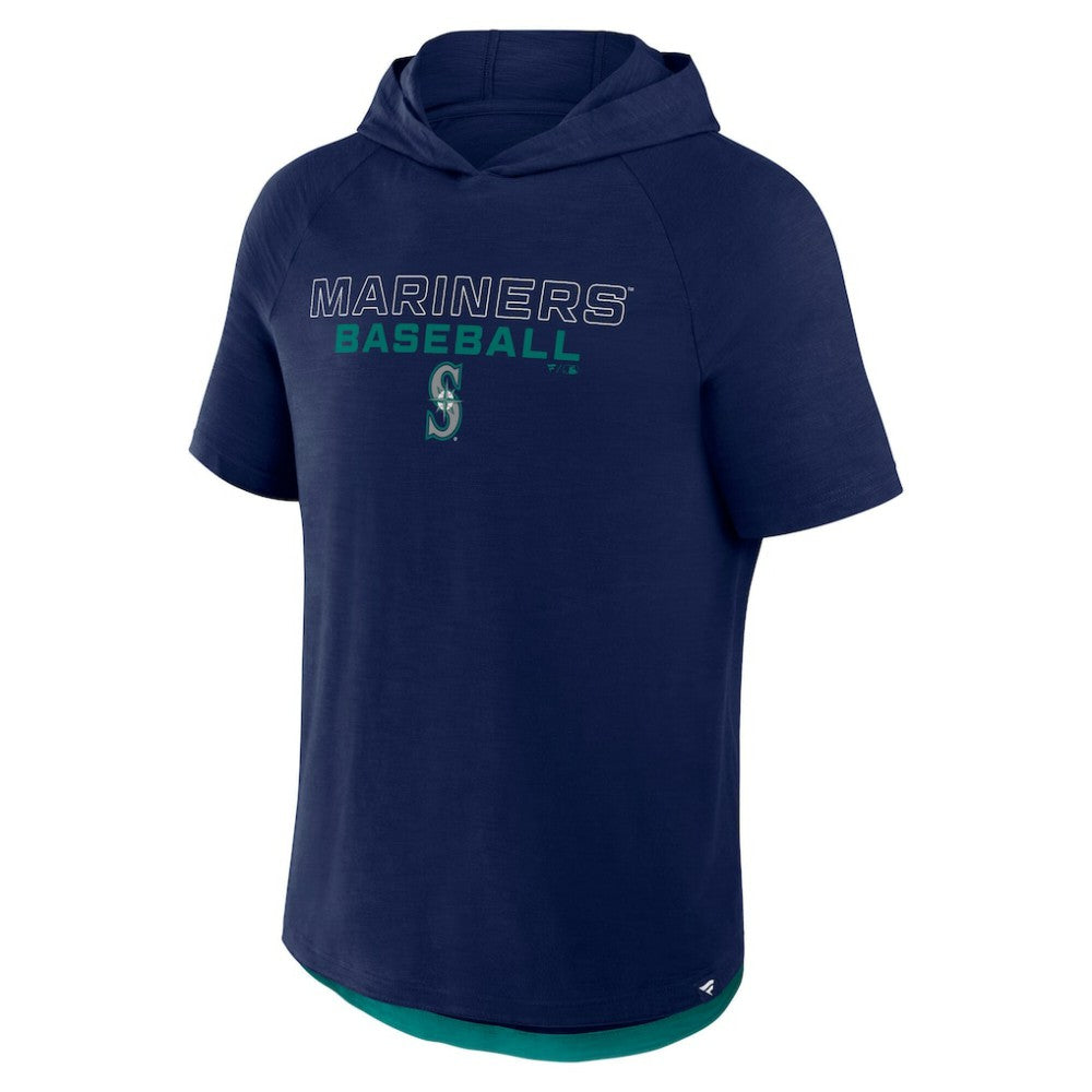 MLB Seattle Mariners Fanatics Clubhouse Optimal Play Raglan Hoodie T-Shirt