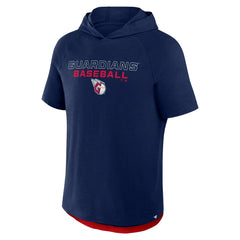 MLB Cleveland Guardians Fanatics Clubhouse Optimal Play Raglan Hoodie T-Shirt