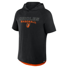 MLB Baltimore Orioles Fanatics Clubhouse Optimal Play Raglan Hoodie T-Shirt