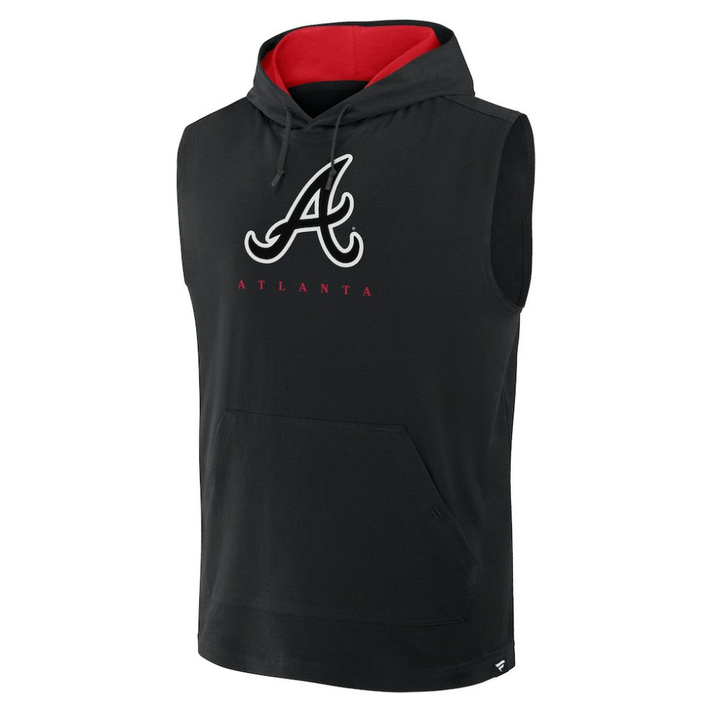 MLB Atlanta Braves Fanatics Fire Speed Sleeveless Pullover Hoodie
