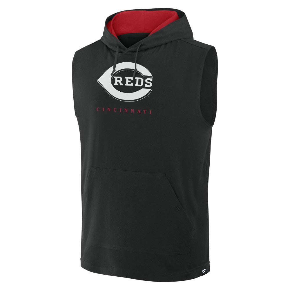 MLB Cincinnati Reds Fanatics Fire Speed Sleeveless Pullover Hoodie