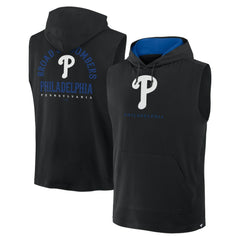 MLB Philadelphia Phillies Fanatics Fire Speed Sleeveless Pullover Hoodie