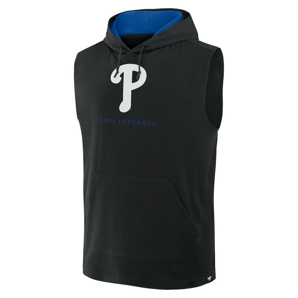 MLB Philadelphia Phillies Fanatics Fire Speed Sleeveless Pullover Hoodie