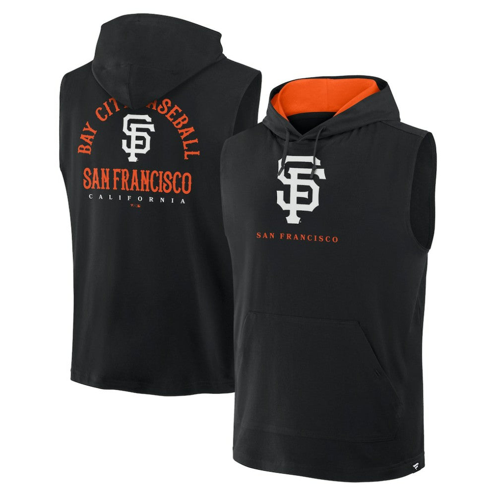 MLB San Francisco Giants Fanatics Fire Speed Sleeveless Pullover Hoodie