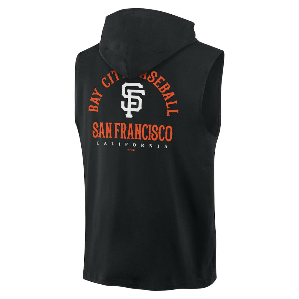 MLB San Francisco Giants Fanatics Fire Speed Sleeveless Pullover Hoodie