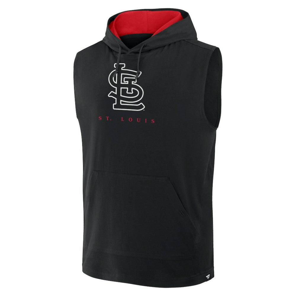 MLB St. Louis Cardinals Fanatics Fire Speed Sleeveless Pullover Hoodie