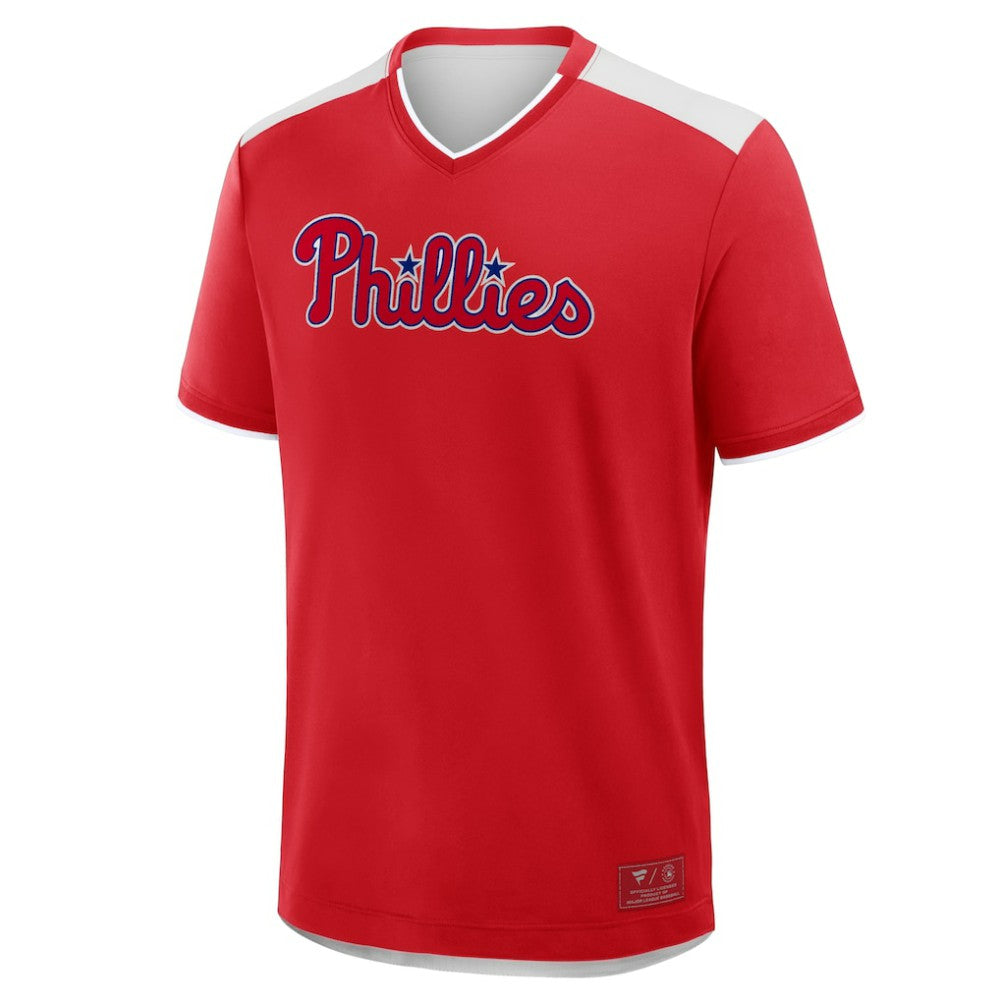 MLB Philadelphia Phillies Fanatics Walk Off V-Neck T-Shirt