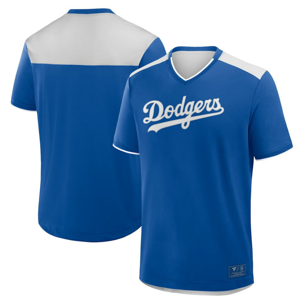 MLB Los Angeles Dodgers Fanatics Walk Off V-Neck T-Shirt