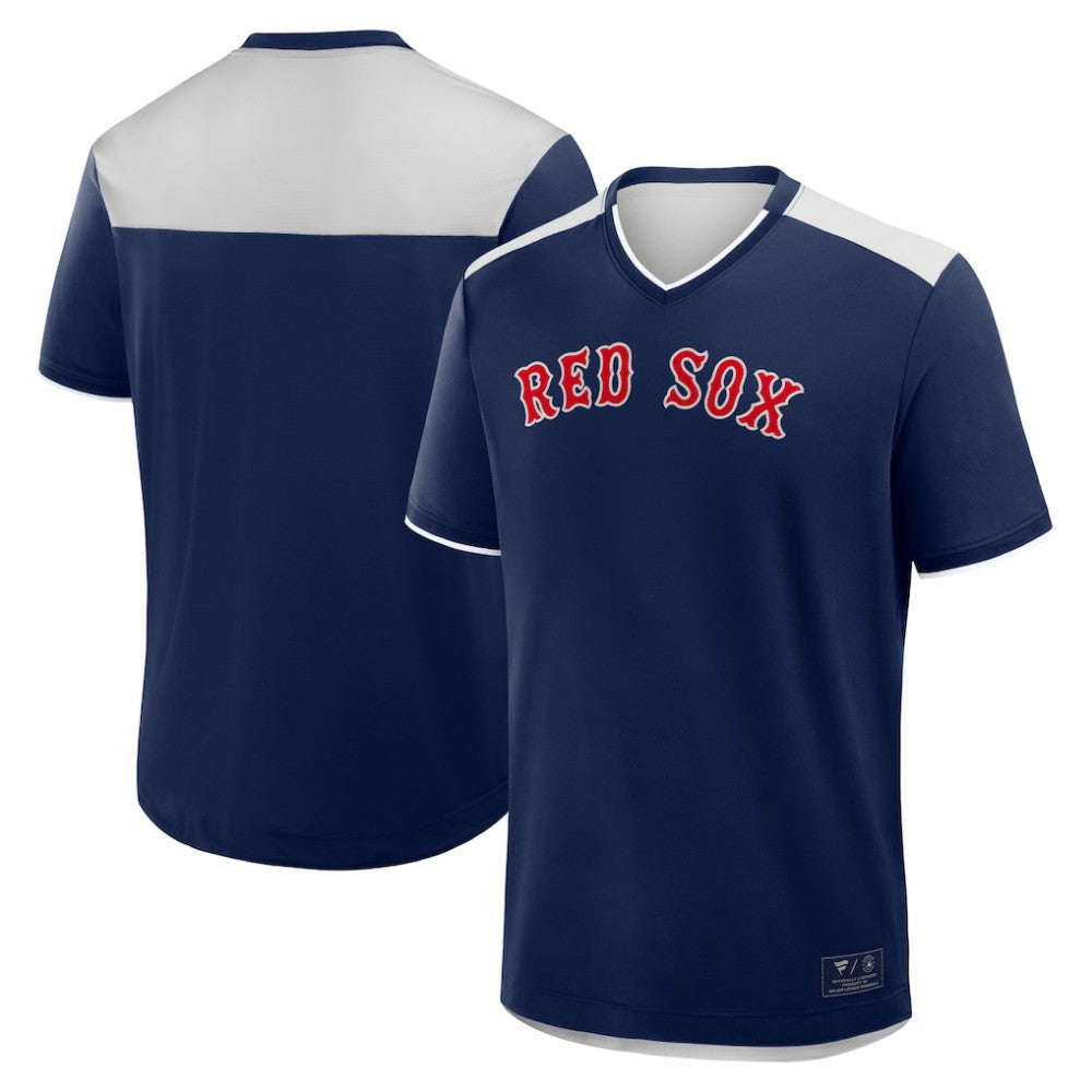 MLB Boston Red Sox Fanatics Walk Off V-Neck T-Shirt
