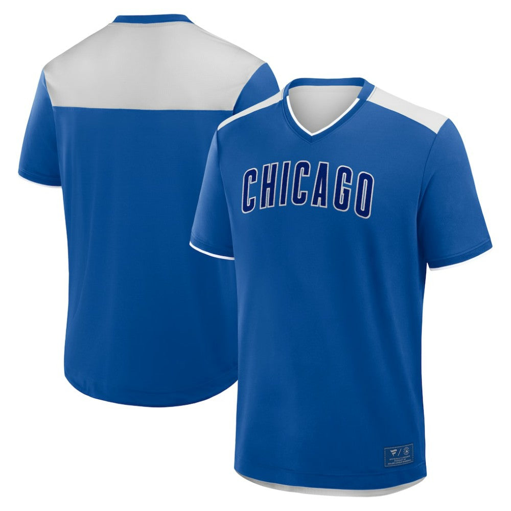MLB Chicago Cubs Fanatics Walk Off V-Neck T-Shirt
