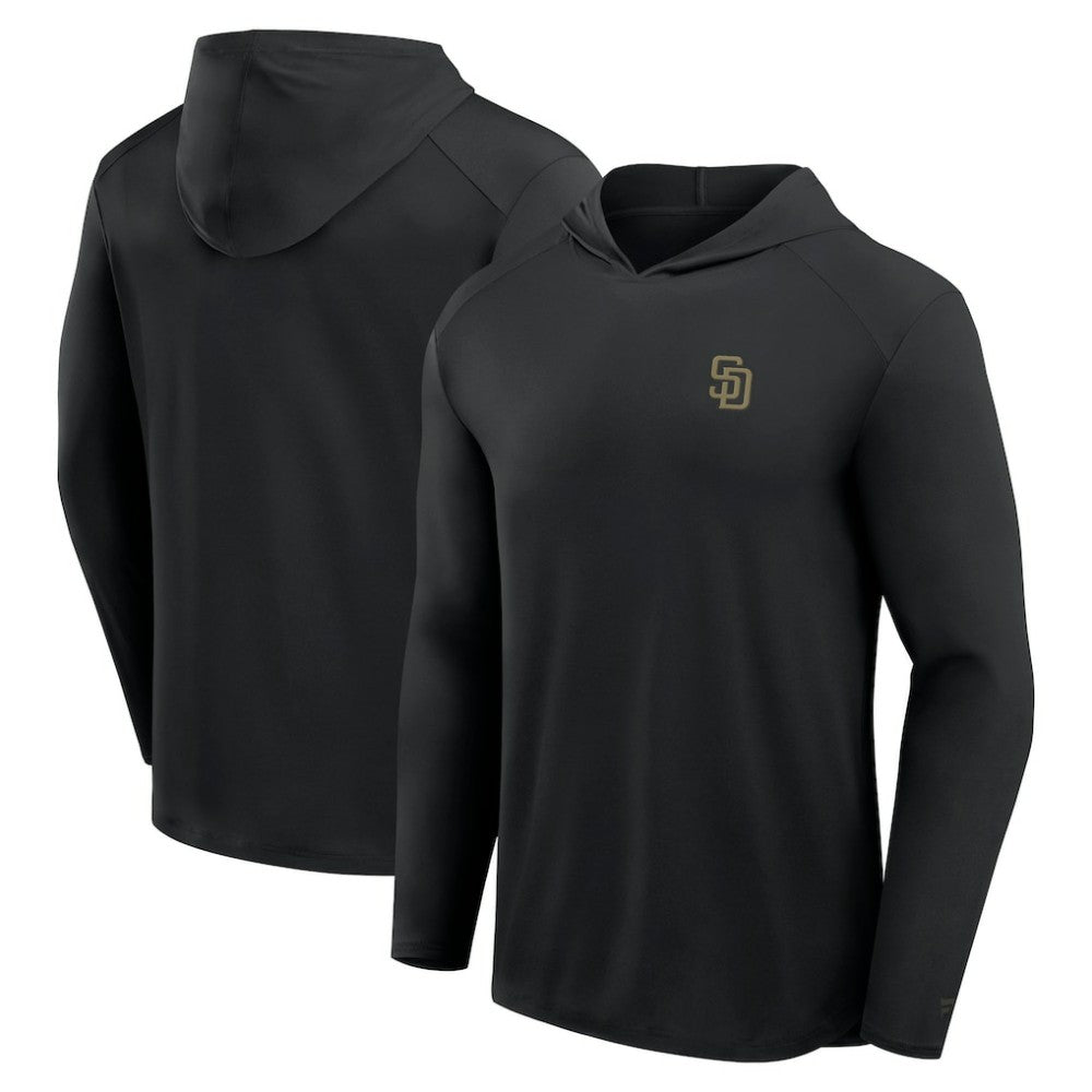 MLB San Diego Padres Fanatics Front Office Power Mono Long Sleeve Hoodie T-Shirt
