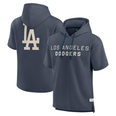 MLB Los Angeles Dodgers Fanatics Elements Future Ground Lettering Short Sleeve Pullover Hoodie