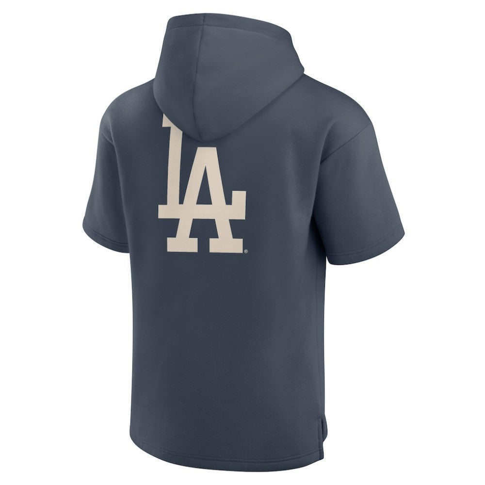 MLB Los Angeles Dodgers Fanatics Elements Future Ground Lettering Short Sleeve Pullover Hoodie