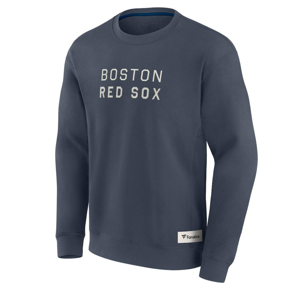 MLB Boston Red Sox Fanatics Elements Future Ground Lettering Pullover Sweatshirt