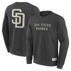 MLB San Diego Padres Fanatics Elements Future Ground Lettering Pullover Sweatshirt