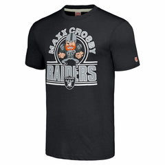 Maxx Crosby  Homage Unisex Caricature Player Tri-Blend T-Shirt - Las Vegas Raiders