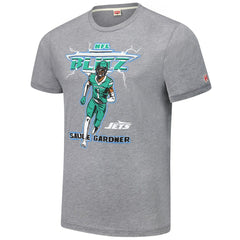 Ahmad Sauce Gardner  Homage Unisex NFL Blitz Player Tri-Blend T-Shirt - New York Jets